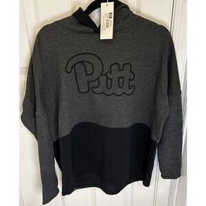 Pitt League Active Mesh Hoodie Small NWT oversized Lightweight Sweatshirt
